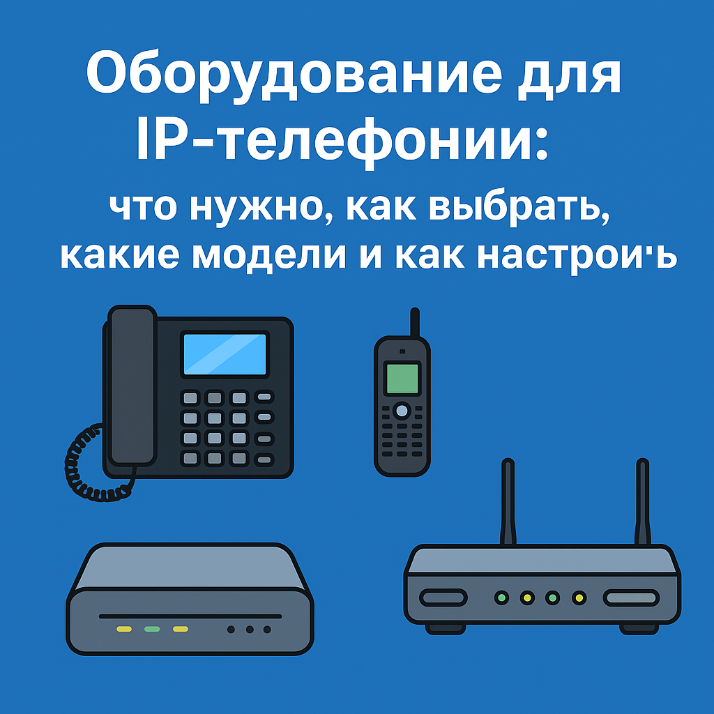 Оборудование для IP-телефонии: что нужно, как выбрать, какие модели и как настроить - WIN & AI SEO Мастера