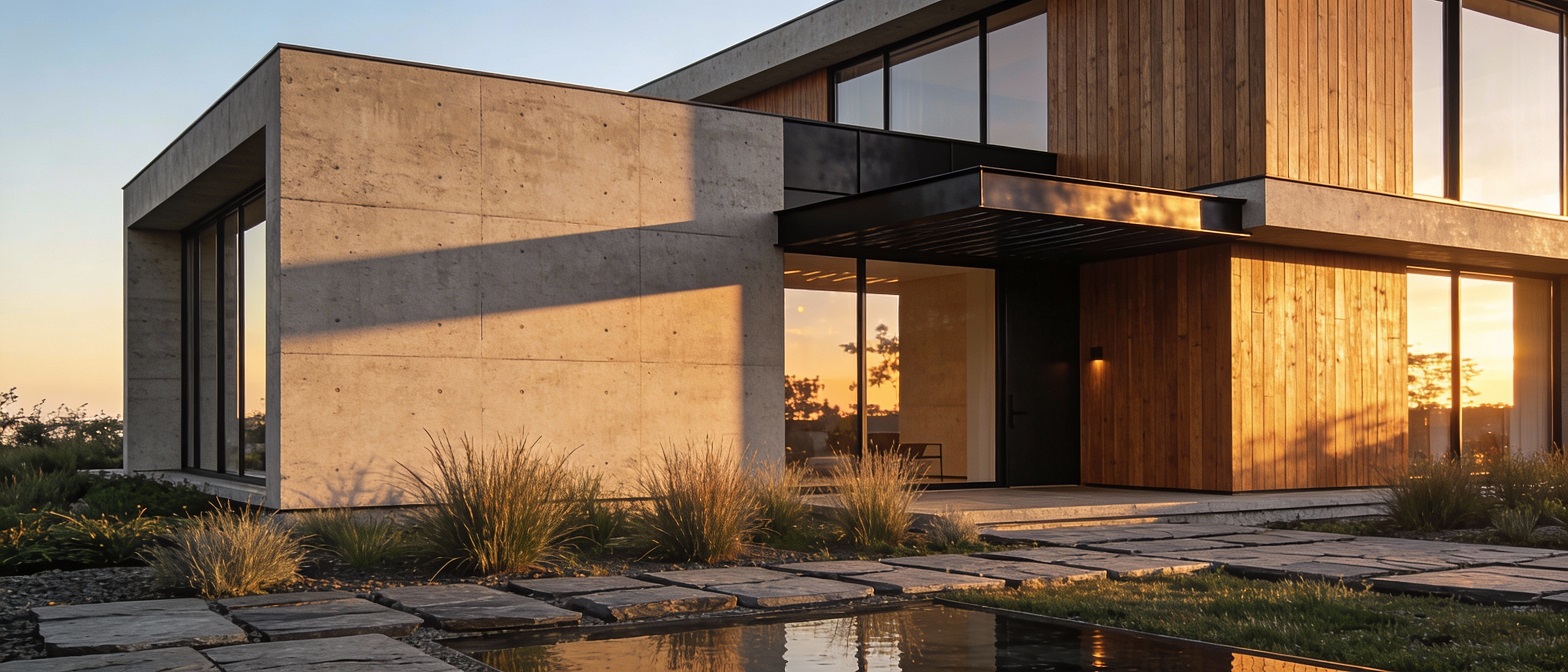 3D-визуализация экстерьера дома: от чертежа к фотореалистичной модели будущего