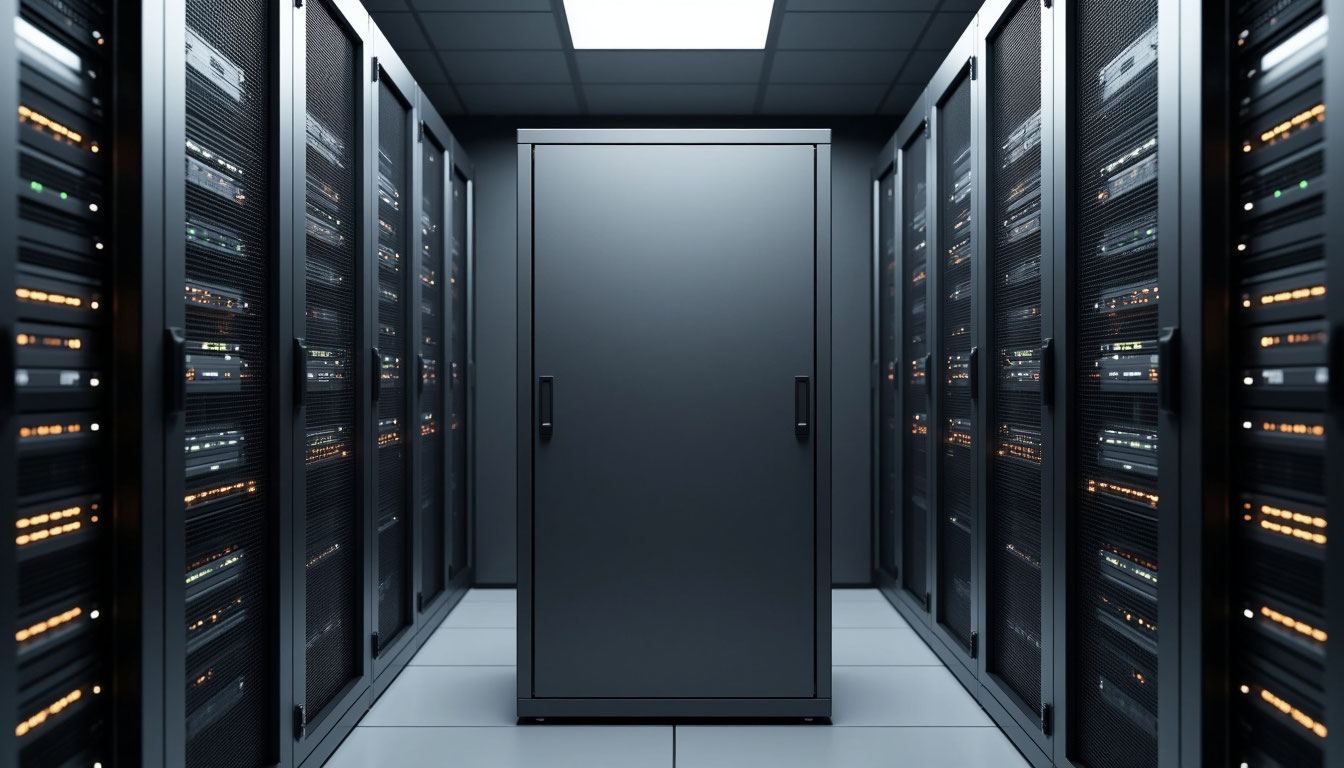 серверная под видеонаблюдение