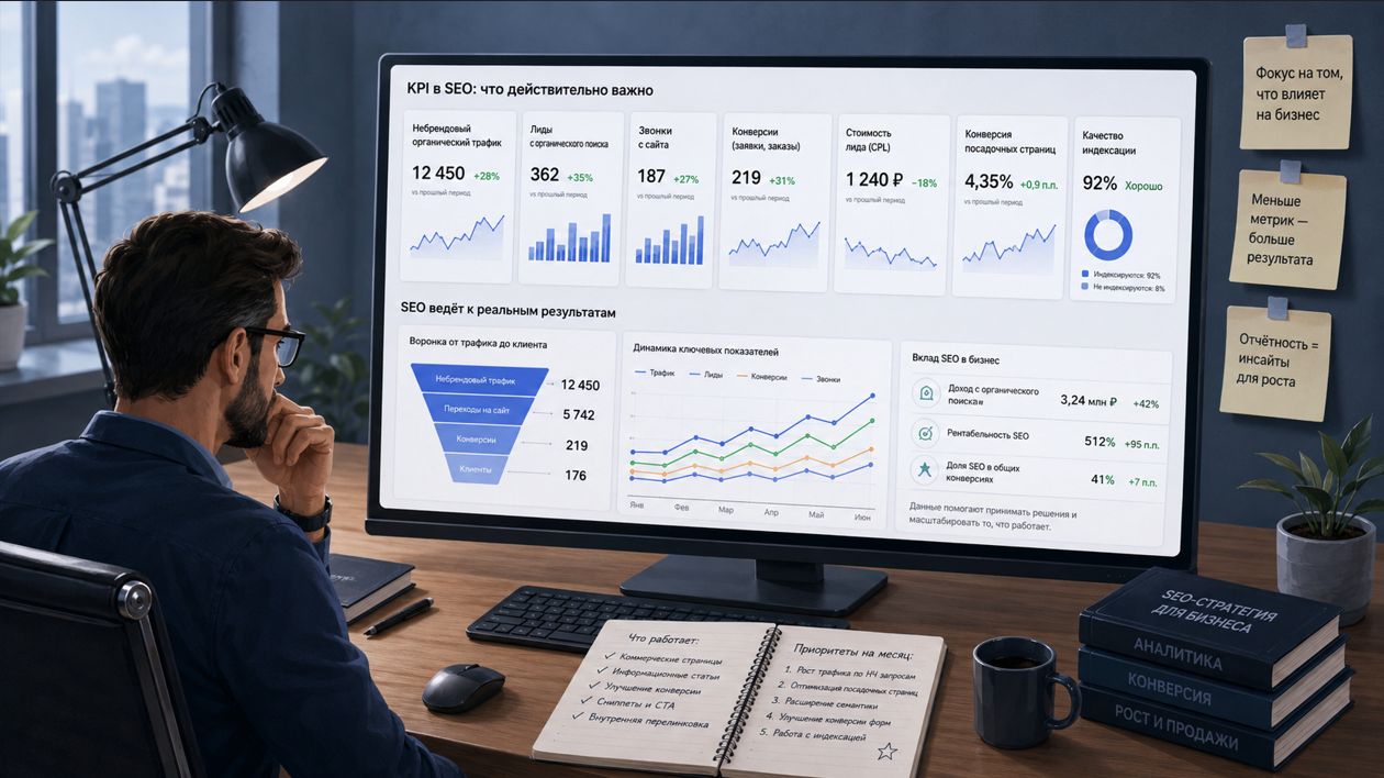 KPI в SEO что действительно важно